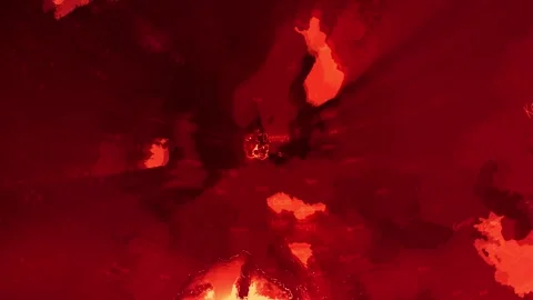 Red Digital Stylised World Map Country Zoom Denmark Stock Footage 279006571