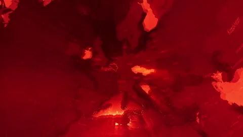 Red Digital Stylised World Map Country Zoom Belgium Stock Footage 279007243