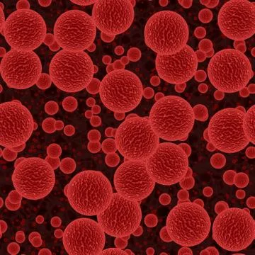 Red digitally rendered seamless texture Stock Illustration