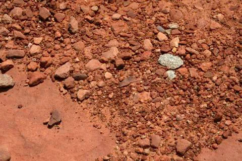 Red dirt background Stock Photos