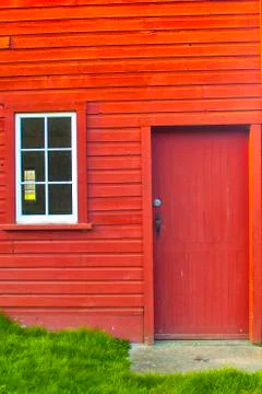 The Red Door Stock Photos