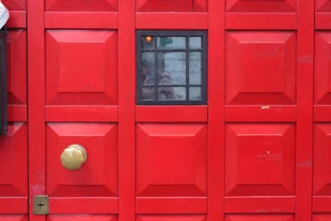 Red door Stock Photos