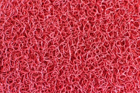 Red doormat Stock Photos