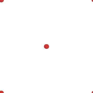 Red dot seamless watercolor pattern, minimalistic pattern perfect for fabric and Stock Illustration