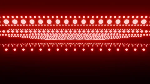 Red Dot Tunnel Vídeo Stock 319954345