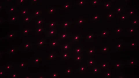 Red Dots on Black Background Pattern. Stock Footage 334892972