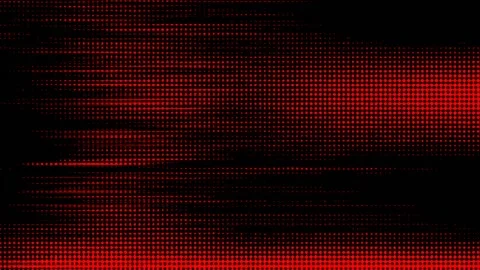 Red dots on black background, wave Stock Footage 163598016