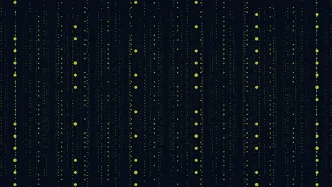 Red dots grid pattern on black background - ideal for website or app backgrounds Stock Footage 311589871