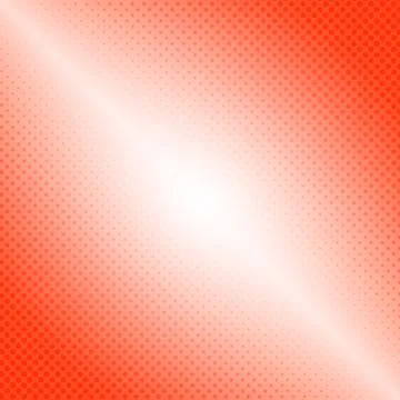 Red dots vector gradient halftone pattern abstract background concept Stock Illustration