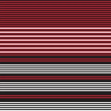 Red Double Striped seamless pattern design Illustrazione stock