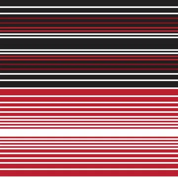 Red Double Striped seamless pattern design Illustrazione stock