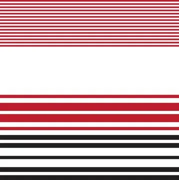 Red Double Striped seamless pattern design Stock Illustration