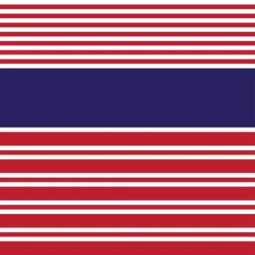 Red Double Striped seamless pattern design Stock Illustration