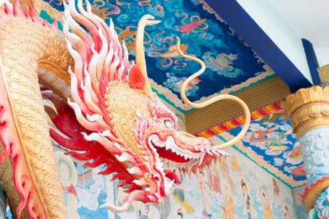 Red dragon Stock Photos