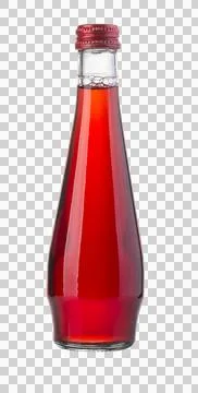 Red drink bottle Stock Photos