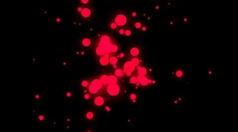 Red drops. Abstract background. Macro shot of various air bubbles in water ri Stock Illustration