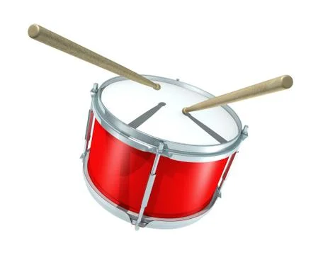 Red drum Stock Illustration