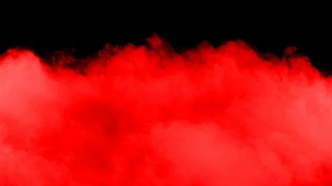 Red Dry Ice Smoke Video stock 124202654