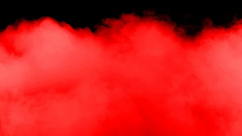 Red Dry Ice Smoke Video stock 124204296