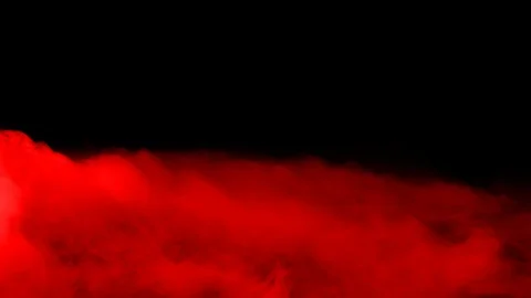 Red Dry Ice Smoke 스톡 동영상 124206782