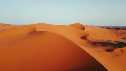 Red dune desert Stock Footage 281168195