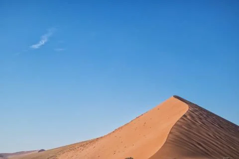 Red dune Namibia desert. Stock Photos