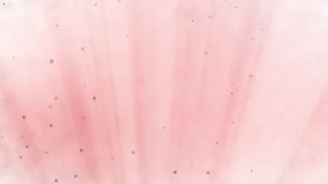 Red dust falling down and red rays from the bottom on a light background Stock Footage 250536745