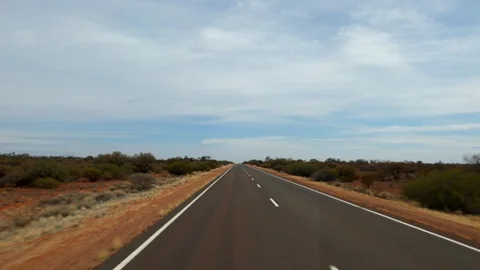 Red Dust Highway 2 Stockbeeldmateriaal 128339356