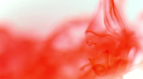 Red Dye Abstract Stock Footage 56173475