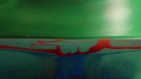 Red Dye Dispersing Stock Footage 75483700