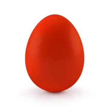 Red Easter Egg Stock Photos