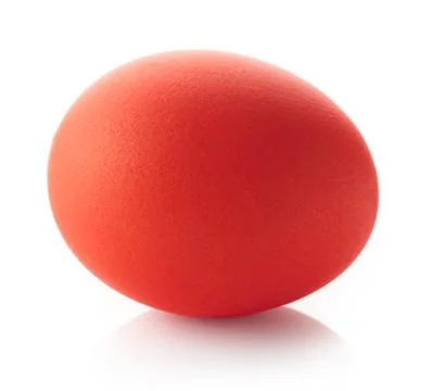 Red easter egg Stock Photos
