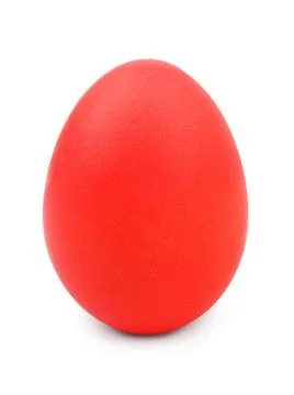 Red easter egg Red easter egg isolated on white background Copyright: xZoo... Stock Photos