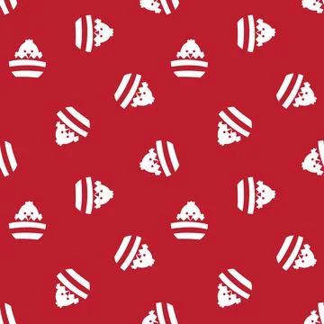 Red Easter Egg Seamless Pattern Background 스톡 일러스트