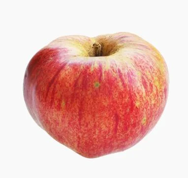 Red ecological apple Stock Photos