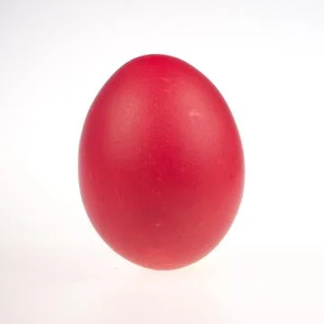Red egg - Easter hunt Stock Photos