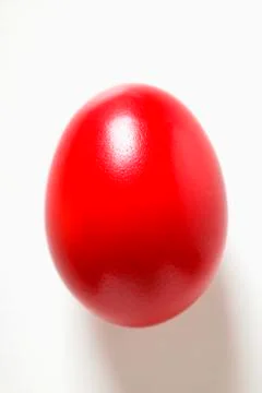 A red egg Stock Photos