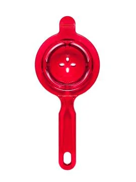 Red egg separator Stock Photos