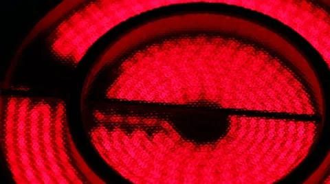 Red Electric Burner  disabling Stock Footage 43306938