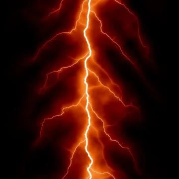 Red Electric lighting effect, abstract techno backgrounds for your design Illustrazione stock