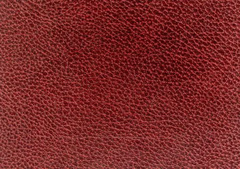 Red elegance leather texture for background with visible details Stock Photos