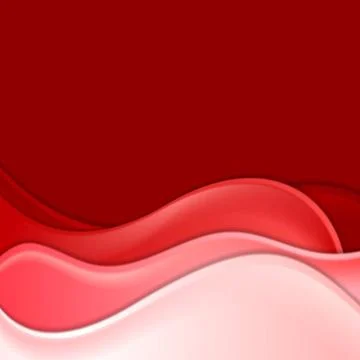 Red elegant waves vector backdrop Red elegant waves backdrop. Vector desig... Stock Photos