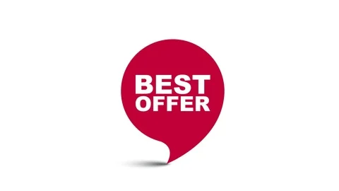 Red element video animation best offer Stock Footage 113954239