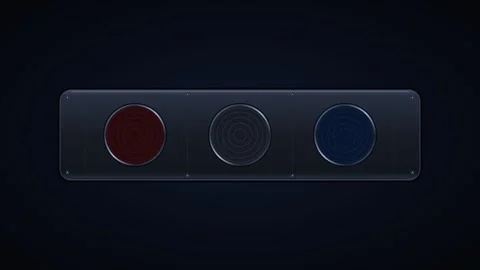 Red emergency beacon light flashing on dark background. 4K Vídeos de archivo 343265480