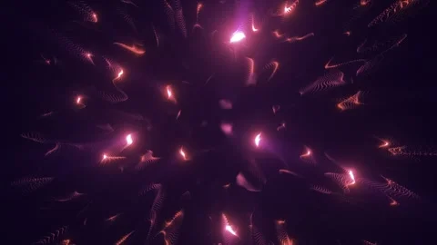 Red energy background Stock Footage 293785770