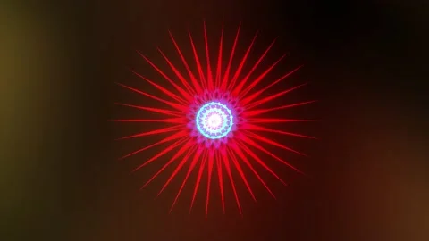 Red energy in light leak background Stock Footage 208626707