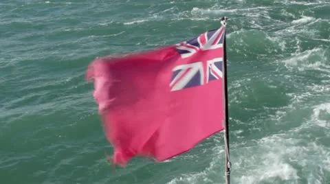 Red Ensign Stock Footage 12529239