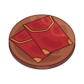 Red Envelope illustration Stock Illustration