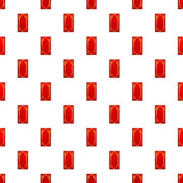 Red envelope seamless pattern for chinese new year Illustrazione stock