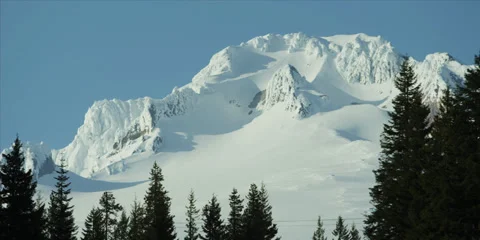 Red Epic - Mt.Hood Oregon volcano Stock-Footage 38640123